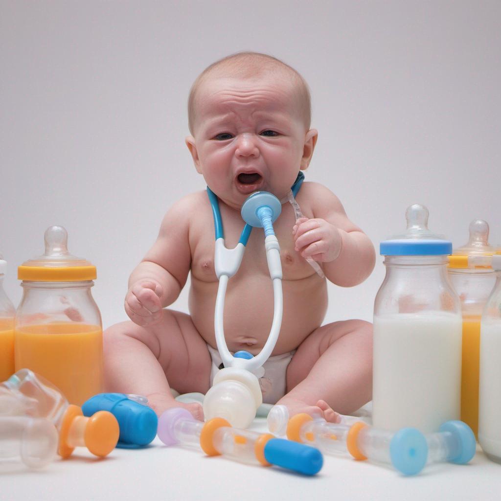 Alergia na laktozę u niemowląt