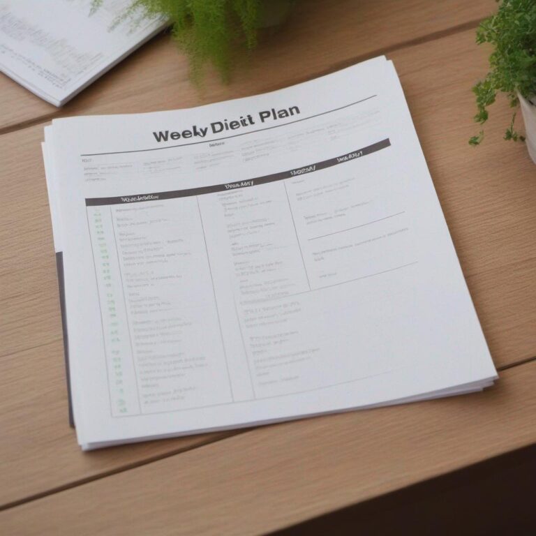 Dieta Tygodniowa 1400kcal