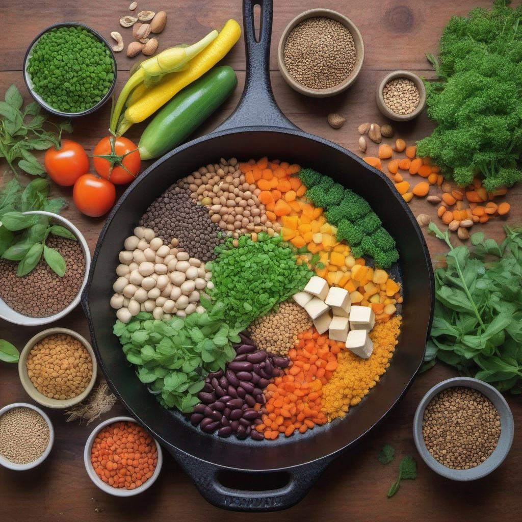 Dieta bogata w żelazo dla wegetarian