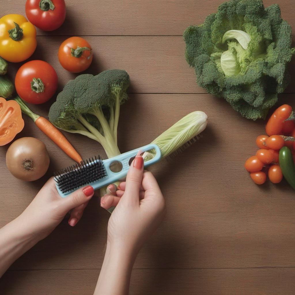 Dieta wegetariańska a wypadanie włosów