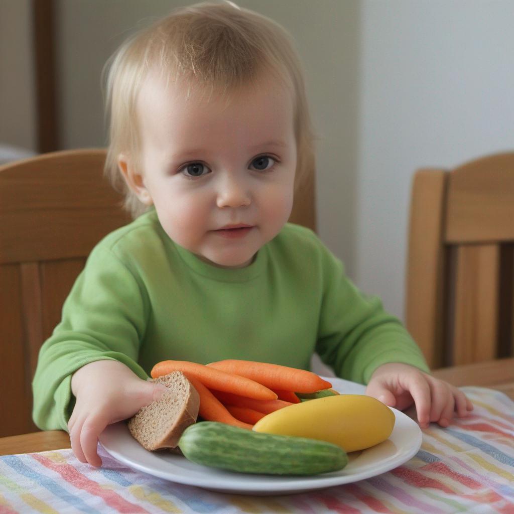 Dieta wegetariańska dla dwulatka