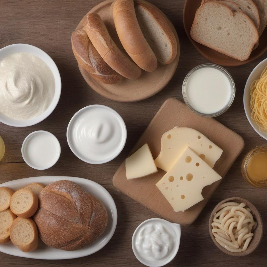 Produkty Zawierające Gluten i Laktozę